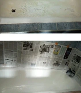 Proses reparasi bathtub retak tanpa bongkar